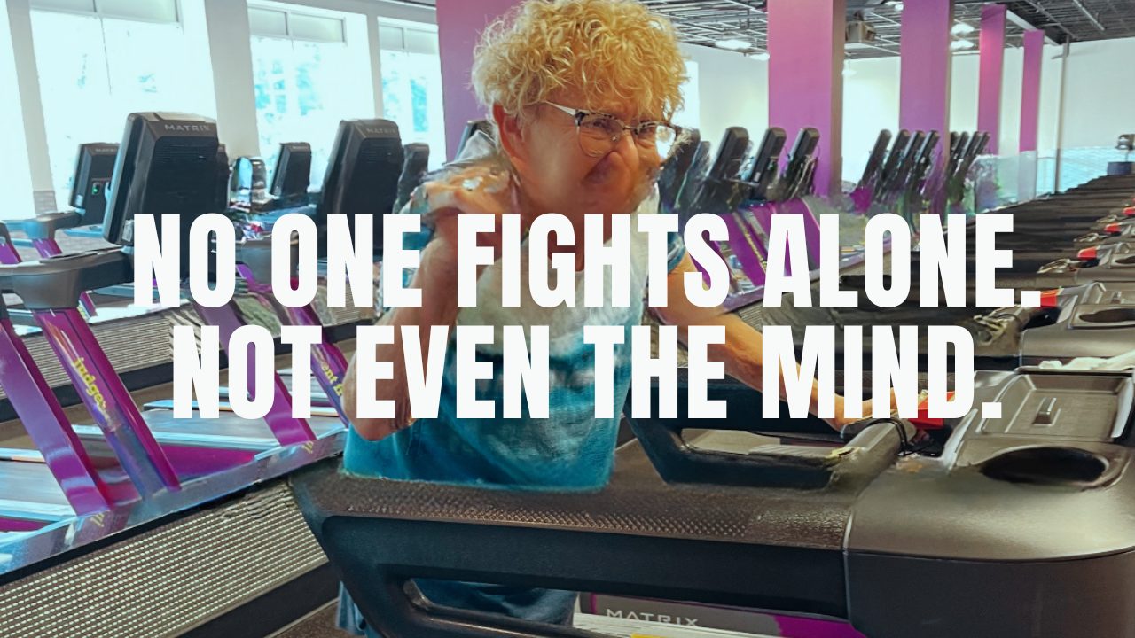 No One Fights Alone. Not Even The Mind.