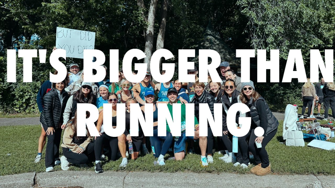 It’s Bigger Than Running.
