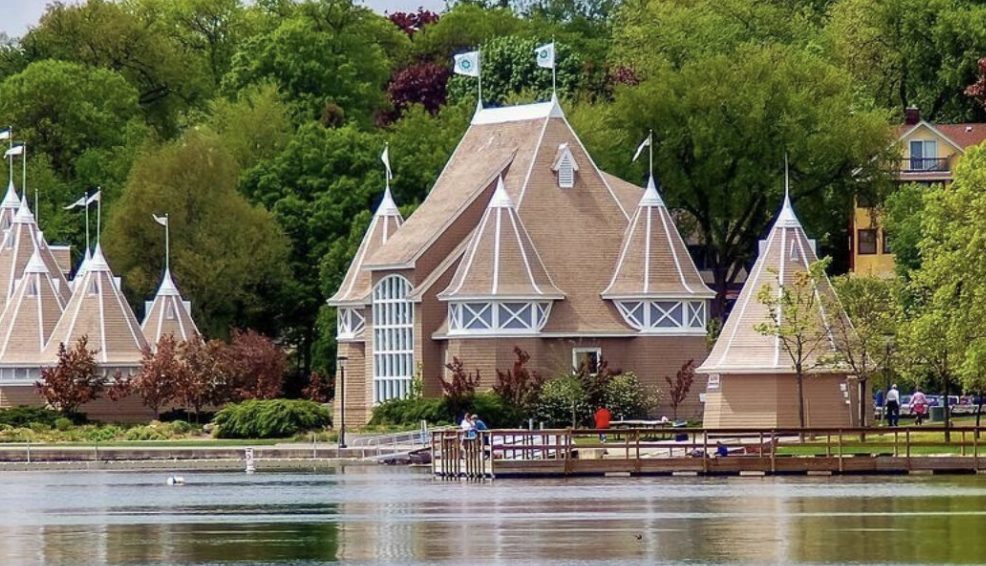 Linden Hills shops and streets